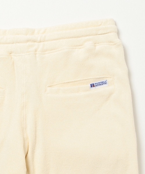 B:MING by BEAMS（ビーミングバイビームス）の「【Smart5月号掲載】RUSSEL ATHLETIC×ビーミング by ビームス / 別注 両面パイルショーツ（その他パンツ・メンズ・オフホワイト/グレー/キャメル/ネイビー・LARGE/SMALL/MEDIUM）」の7枚目の写真