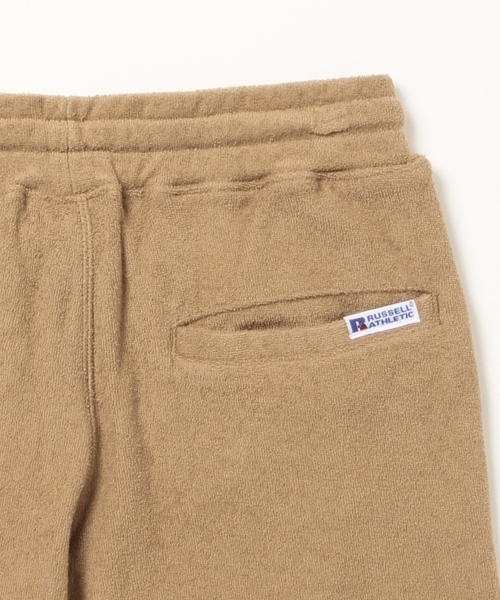 B:MING by BEAMS（ビーミングバイビームス）の「【Smart5月号掲載】RUSSEL ATHLETIC×ビーミング by ビームス / 別注 両面パイルショーツ（その他パンツ・メンズ・オフホワイト/グレー/キャメル/ネイビー・LARGE/SMALL/MEDIUM）」の19枚目の写真
