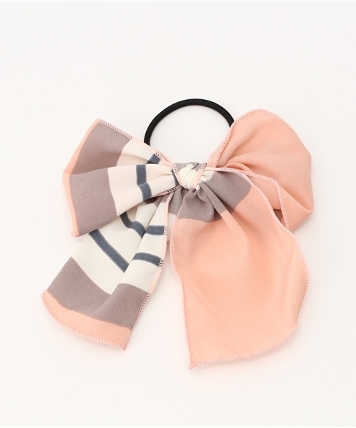 PLAIN CLOTHING（プレーンクロージング）の「マルチボーダーヘアゴム（ヘアゴム・レディース・イエロー/グリーン/ピンク・FREE）」の14枚目の写真