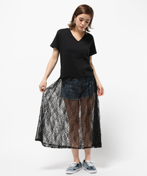 RODEO CROWNS WIDE BOWL | レース ドッキング ワンピース(ワンピース)