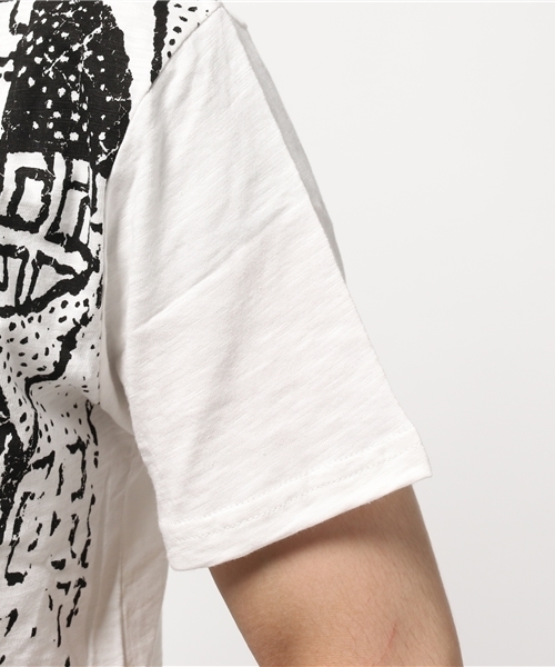 チャイハネ（チャイハネ）の「【チャイハネ】エスニックプリント メンズＴシャツ（Tシャツ/カットソー・メンズ・ブラック/ブルー/ホワイト・FREE）」の10枚目の写真