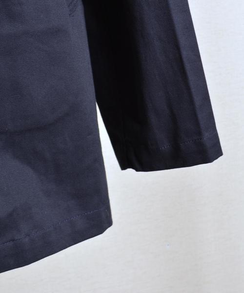 KELTY（ケルティ）の「KELTY×SHIPS GENERAL SUPPLY: 別注 コットンステンカラーコート 16FW■（ステンカラーコート・メンズ・ネイビー/キャメル/オリーブ・MEDIUM/SMALL/LARGE/X-LARGE）」の9枚目の写真