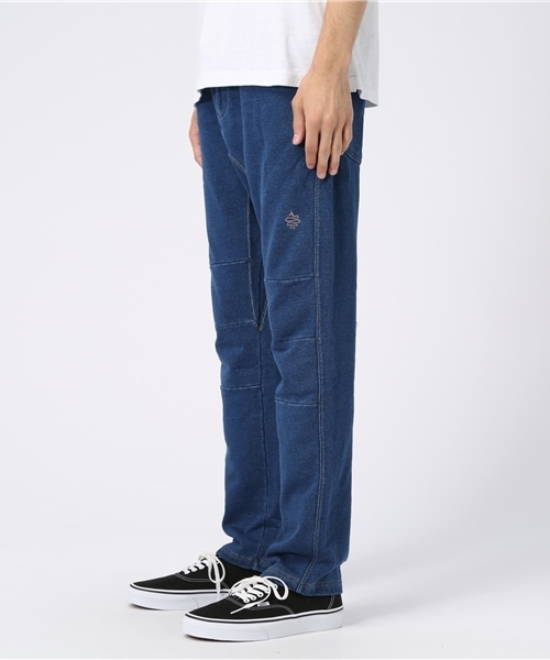 ALDIES（アールディーズ）の「Indigo Moma Pants インディゴ スウェットパンツ（その他パンツ・メンズ・ネイビー/ライトブルー・LARGE/SMALL/MEDIUM）」の3枚目の写真
