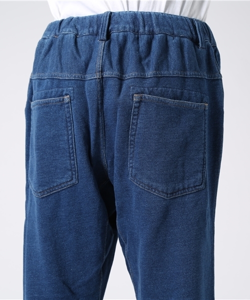 ALDIES（アールディーズ）の「Indigo Moma Pants インディゴ スウェットパンツ（その他パンツ・メンズ・ネイビー/ライトブルー・LARGE/SMALL/MEDIUM）」の7枚目の写真