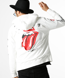 JACKROSE | The Rolling Stones ハイダメージZIPパーカー(パーカー)