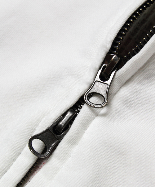 JACKROSE（ジャックローズ）の「The Rolling Stones ハイダメージZIPパーカー（パーカー・メンズ・ホワイト/グレー/ブラック・L/XL/M）」の7枚目の写真