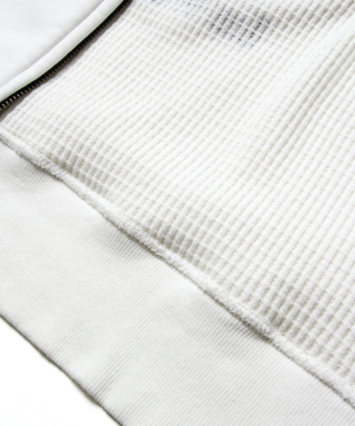 JACKROSE（ジャックローズ）の「The Rolling Stones ハイダメージZIPパーカー（パーカー・メンズ・ホワイト/グレー/ブラック・L/XL/M）」の9枚目の写真