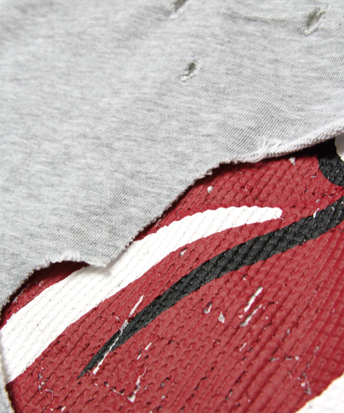 JACKROSE（ジャックローズ）の「The Rolling Stones ハイダメージZIPパーカー（パーカー・メンズ・ホワイト/グレー/ブラック・L/XL/M）」の18枚目の写真