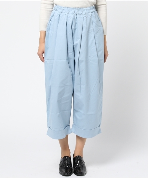 MERLOT（メルロー）の「裾ダブルタックワイドパンツ2224（その他パンツ・レディース・ベージュ/ネイビー/グリーン/ライトブルー/オフホワイト/ベージュ系その他/カーキ・FREE）」の12枚目の写真