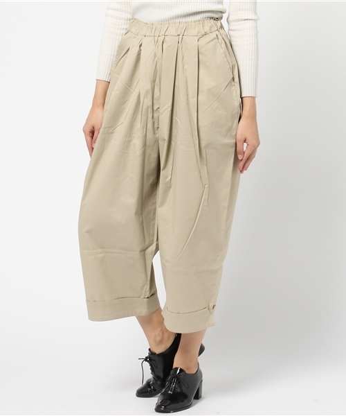 MERLOT（メルロー）の「裾ダブルタックワイドパンツ2224（その他パンツ・レディース・ベージュ/ネイビー/グリーン/ライトブルー/オフホワイト/ベージュ系その他/カーキ・FREE）」の19枚目の写真