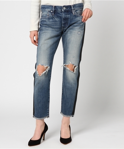 HYSTERIC GLAMOUR(ヒステリックグラマー)の「SPC加工デニム 九分丈スリムPT(デニムパンツ・レディース・インディゴブルー・24inch/25inch/26inch/27inch/28inch)」の10枚目の写真