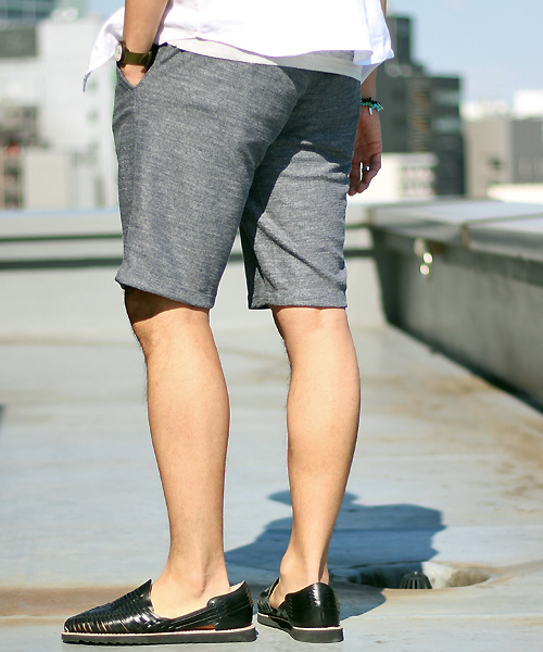 glory crew(グローリークルー)の「T/Rダブルフェイスショーツ(その他パンツ・メンズ・ネイビー/ホワイト/ブラック・S/L/M)」の6枚目の写真