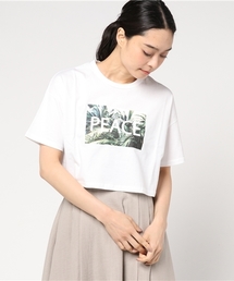 EGOIST | PEACEフォト短丈Ｔ(Tシャツ/カットソー)