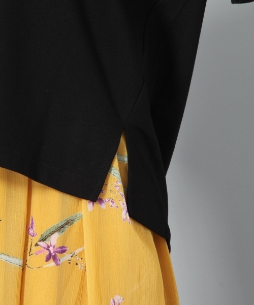 Andemiu（アンデミュウ）の「ソデフリルアクセツキＴＯＰＳ767615（シャツ/ブラウス・レディース・グリーン/ホワイト/ブラック・FREE）」の9枚目の写真