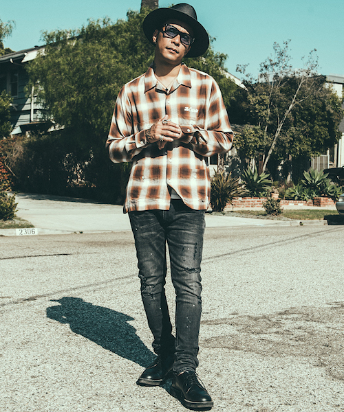 MEXICAN CHECK LONG SLEEVE SHIRT MEXICAN CHECK LONG SLEEVE SHIRT