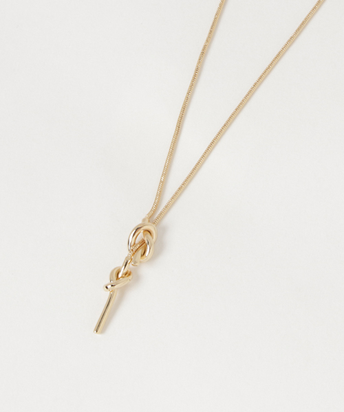 RIVE DROITE（リヴドロワ）の「ひねりキャストネックレス（ネックレス・レディース・ゴールド/シルバー・FREE）」の2枚目の写真