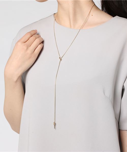 RIVE DROITE（リヴドロワ）の「ひねりキャストネックレス（ネックレス・レディース・ゴールド/シルバー・FREE）」の5枚目の写真