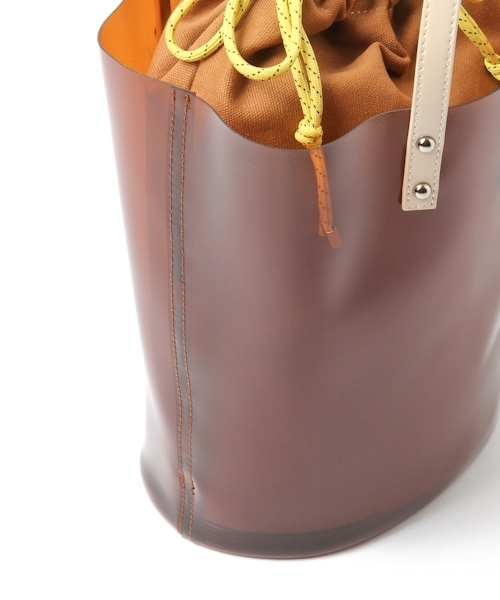 Andemiu（アンデミュウ）の「キンチャクツキシースルートート775751（トートバッグ・グレー/ブラウン・FREE）」の15枚目の写真