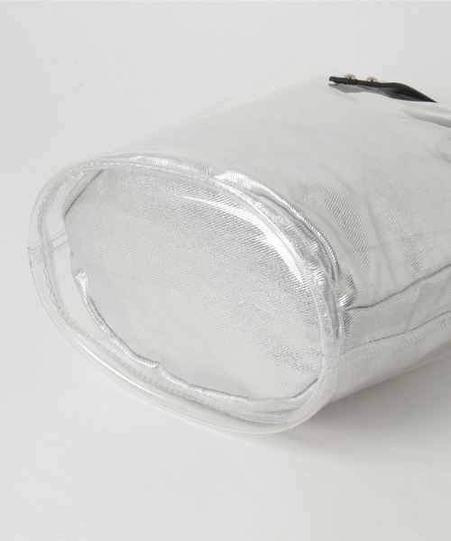 Andemiu（アンデミュウ）の「キンチャクツキシースルートート775751（トートバッグ・グレー/ブラウン・FREE）」の4枚目の写真