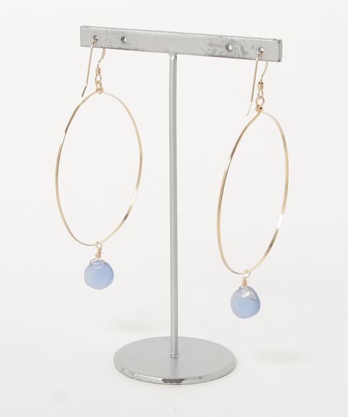 【Milimili】14kgfフープピアス（ピアス（両耳用））｜tone（トーン）