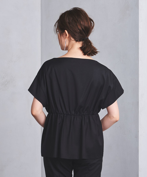 UNITED ARROWS（ユナイテッドアローズ）の「UBCB P/R ツイル ダブルギャザー プルオーバー ◆（シャツ/ブラウス・レディース・グレー/ブラック/パープル・36/38）」の13枚目の写真