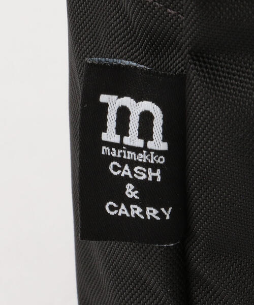 marimekko（マリメッコ）の「【WEB限定】＜marimekko＞ROADIE CASH&CARRYROADIE ショルダーバッグ（ショルダーバッグ・レディース・ブラック/ダークグレー・FREE）」の5枚目の写真