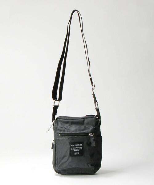marimekko（マリメッコ）の「【WEB限定】＜marimekko＞ROADIE CASH&CARRYROADIE ショルダーバッグ（ショルダーバッグ・レディース・ブラック/ダークグレー・FREE）」の3枚目の写真