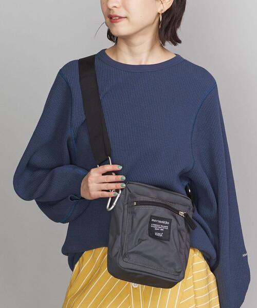 marimekko（マリメッコ）の「【WEB限定】＜marimekko＞ROADIE CASH&CARRYROADIE ショルダーバッグ（ショルダーバッグ・レディース・ブラック/ダークグレー・FREE）」の14枚目の写真