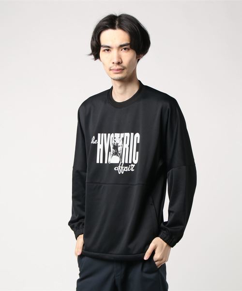 HYSTERIC GLAMOUR（ヒステリックグラマー）の「THE HYS AFFAIRスウェット（スウェット・メンズ・ブラック/ネイビー・SMALL/MEDIUM/LARGE）」の2枚目の写真
