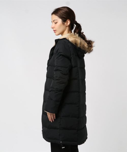 LBC（エルビーシー）の「リバーシブルダウンコート（ダウンジャケット/コート・レディース・ブラック・M/L）」の2枚目の写真