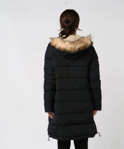 LBC（エルビーシー）の「リバーシブルダウンコート（ダウンジャケット/コート・レディース・ブラック・M/L）」の3枚目の写真