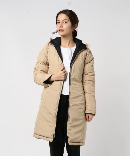 LBC（エルビーシー）の「リバーシブルダウンコート（ダウンジャケット/コート・レディース・ブラック・M/L）」の4枚目の写真