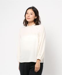 YECCA VECCA | ・フリルハイネックブラウス(シャツ/ブラウス)