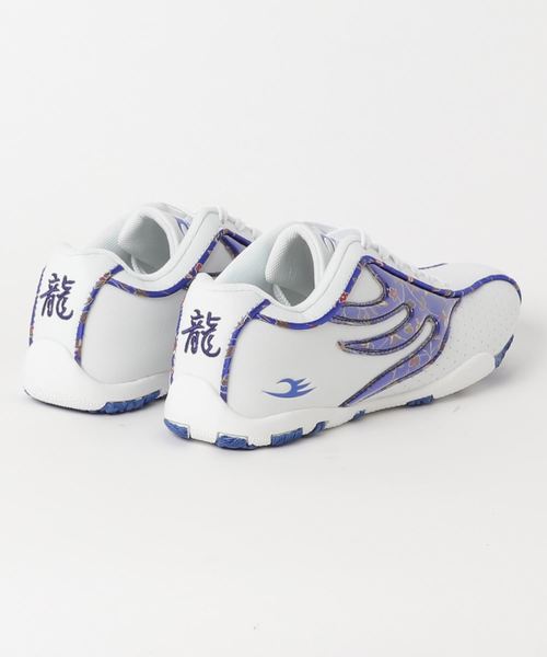 DRAGON BEARD(ドラゴンベアード)の「DB-470J(スニーカー・メンズ・ホワイト×ブルー/ホワイト×ホワイト・5inch/5.5inch/6inch/6.5inch/7.5inch/8inch/8.5inch/9inch/9.5inch/10inch)」の5枚目の写真