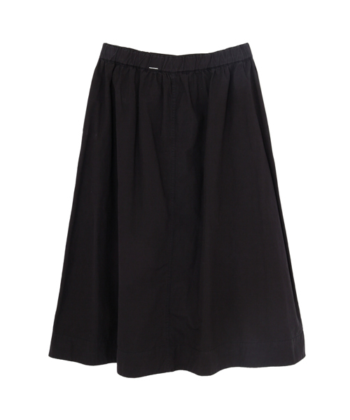 MHL.(エムエイチエル)の「COTTON RAMIE TOUGH POPLIN(スカート・レディース・ブラック/オリーブドラブ・1/2/3)」の9枚目の写真