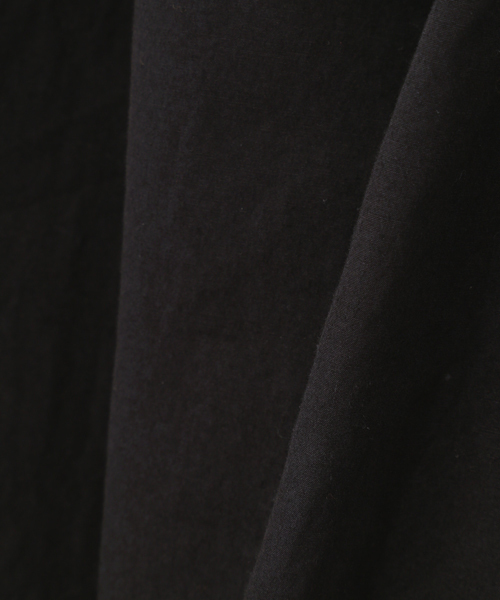 MHL.(エムエイチエル)の「COTTON RAMIE TOUGH POPLIN(スカート・レディース・ブラック/オリーブドラブ・1/2/3)」の10枚目の写真