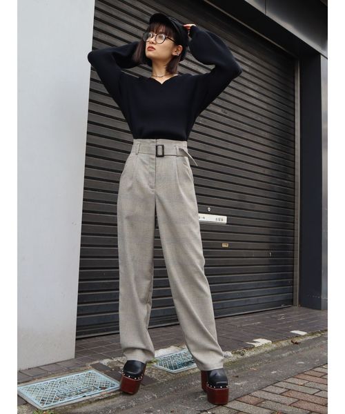 EMODA（エモダ）の「ツイルキャスケット（キャスケット・レディース・ブラック/ブラウン・FREE）」の7枚目の写真