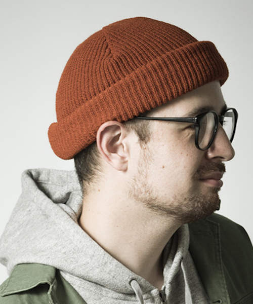 Mighty Shine（マイティシャイン）の「mko7917-ROLL WATCH 帽子（ニットキャップ/ビーニー・メンズ・ブラック/ベージュ/ブルー/チャコール/オレンジ/ネイビー・FREE）」の6枚目の写真