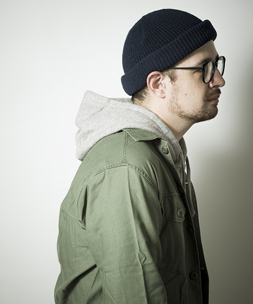 Mighty Shine（マイティシャイン）の「mko7917-ROLL WATCH 帽子（ニットキャップ/ビーニー・メンズ・ブラック/ベージュ/ブルー/チャコール/オレンジ/ネイビー・FREE）」の7枚目の写真