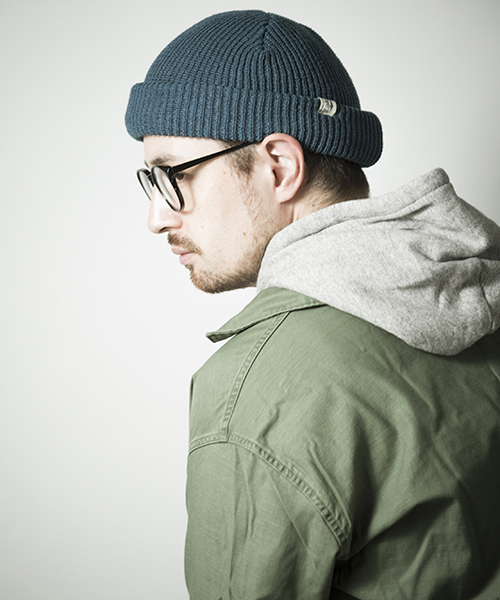 Mighty Shine（マイティシャイン）の「mko7917-ROLL WATCH 帽子（ニットキャップ/ビーニー・メンズ・ブラック/ベージュ/ブルー/チャコール/オレンジ/ネイビー・FREE）」の8枚目の写真