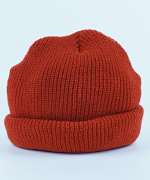 Mighty Shine（マイティシャイン）の「mko7917-ROLL WATCH 帽子（ニットキャップ/ビーニー・メンズ・ブラック/ベージュ/ブルー/チャコール/オレンジ/ネイビー・FREE）」の10枚目の写真