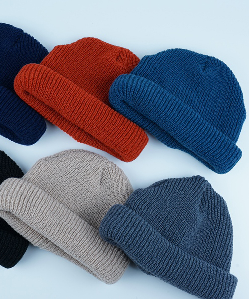 Mighty Shine（マイティシャイン）の「mko7917-ROLL WATCH 帽子（ニットキャップ/ビーニー・メンズ・ブラック/ベージュ/ブルー/チャコール/オレンジ/ネイビー・FREE）」の17枚目の写真