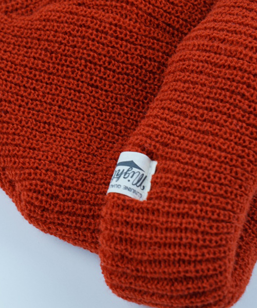 Mighty Shine（マイティシャイン）の「mko7917-ROLL WATCH 帽子（ニットキャップ/ビーニー・メンズ・ブラック/ベージュ/ブルー/チャコール/オレンジ/ネイビー・FREE）」の19枚目の写真
