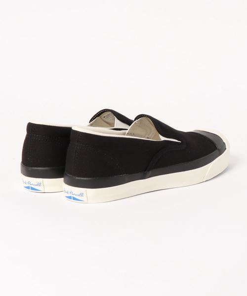ADAM ET ROPE'（アダムエロペ）の「【CONVERSE】JACK PURCELL RET SLIP-ON（スニーカー・メンズ・ブラック・40.5/42.5/41.5）」の2枚目の写真