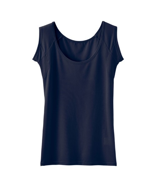 YU'NOW（ユナウ）の「ひんやり冷感！汗取り付クールハーフフレンチ【制菌】【抗菌防臭】【吸水速乾】（インナーウェア/肌着・レディース・ブラック/ベージュ/オフホワイト/ネイビー/ミント/ライトグレー/ピンク/ブラウン・MEDIUM/LARGE/X-LARGE/XXXX-LARGE/XXX-LARGE/XX-LARGE）」の7枚目の写真