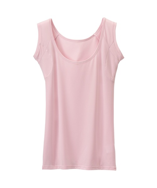 YU'NOW（ユナウ）の「ひんやり冷感！汗取り付クールハーフフレンチ【制菌】【抗菌防臭】【吸水速乾】（インナーウェア/肌着・レディース・ブラック/ベージュ/オフホワイト/ネイビー/ミント/ライトグレー/ピンク/ブラウン・MEDIUM/LARGE/X-LARGE/XXXX-LARGE/XXX-LARGE/XX-LARGE）」の8枚目の写真