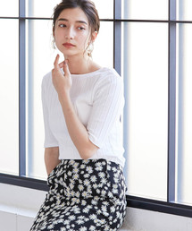 ADAM ET ROPE' | ワイドトタンテレコＴシャツ(Tシャツ/カットソー)