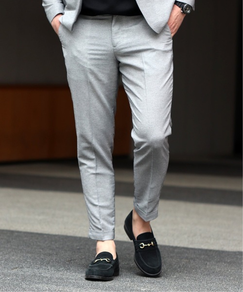 EDIFICE（エディフィス）の「カラミストレッチ イージーテーパードパンツ（その他パンツ・メンズ・ネイビー/ブラック/グレー/キャメル・SMALL/MEDIUM/LARGE/X-LARGE）」の2枚目の写真