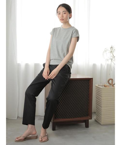 AMERICAN HOLIC（アメリカンホリック）の「ベーシックノースリーブカットプルオーバー（Tシャツ/カットソー・レディース・ブラック/カーキ/ホワイト系その他/グレー系その他2/グレー系その他・M/L）」の11枚目の写真