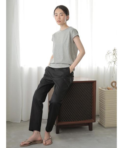 AMERICAN HOLIC（アメリカンホリック）の「ベーシックノースリーブカットプルオーバー（Tシャツ/カットソー・レディース・ブラック/カーキ/ホワイト系その他/グレー系その他2/グレー系その他・M/L）」の8枚目の写真